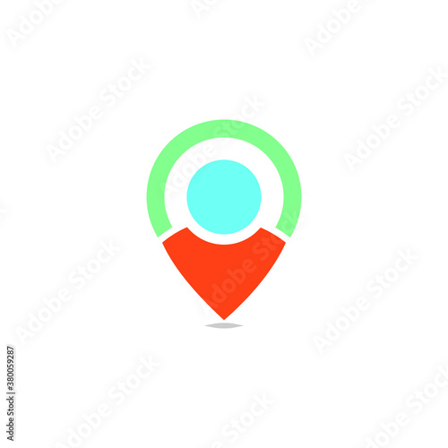 Free Download maps location people logo vector illustrations - GFXLoad