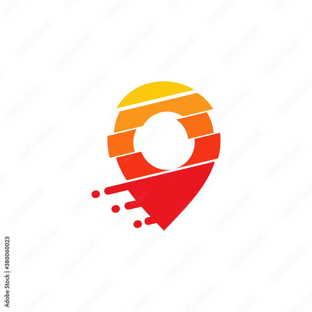 maps location logo vector illustrations maps location logo vector illustrations