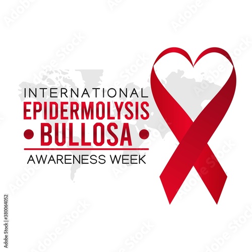 International Epidermolysis Bullosa Awareness Week Vector Illustration. Suitable for greeting card, poster and banner.