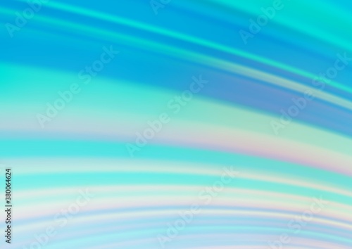 Light BLUE vector glossy abstract background. A vague abstract illustration with gradient. The template can be used for your brand book.