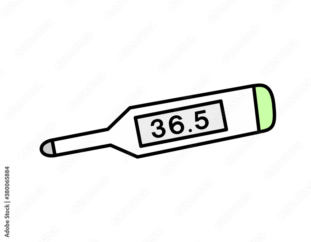 体温計平熱(緑) 体温計平熱(緑)