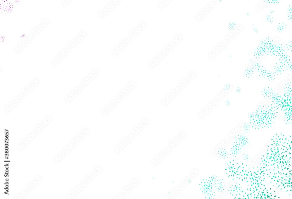 Light Green, Red vector natural artwork with leaves. Light Green, Red vector natural artwork with leaves.