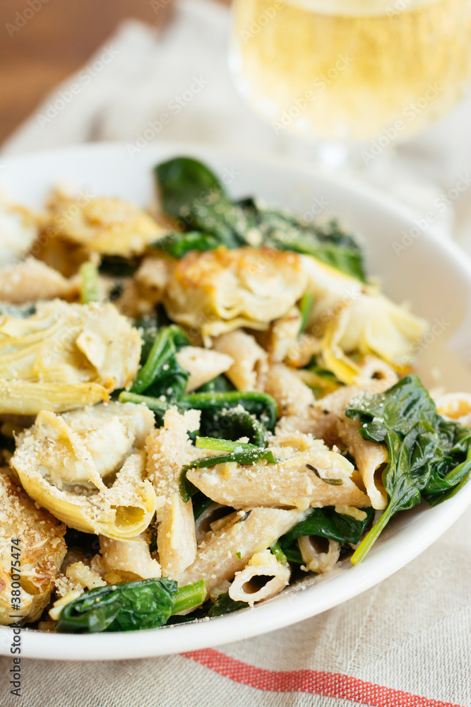 Spinach Artichoke Pasta Spinach Artichoke Pasta