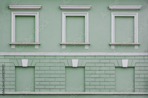 Neoclassic facade in Vilnius Old Town