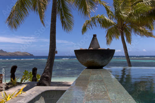 Pool Tokoriki Island Fiji photo