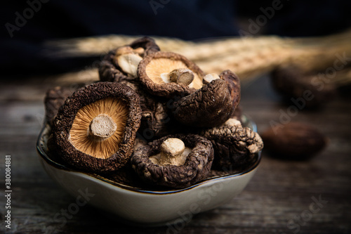 Xianggu mushroom dry photo