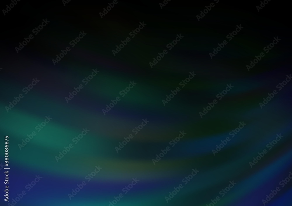 Dark BLUE vector abstract background. An elegant bright illustration with gradient. A completely new design for your business.