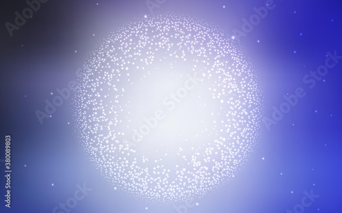 Light Purple vector texture with milky way stars. Modern abstract illustration with Big Dipper stars. Pattern for astronomy websites.