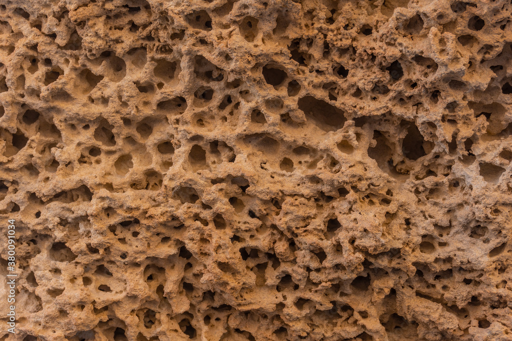 Geoforms in the rocks of Playa los Escullos in the natural park of Cabo de Gata, Nijar, Andalucia. Spain, Mediterranean Sea Geoforms in the rocks of Playa los Escullos in the natural park of Cabo de Gata, Nijar, Andalucia. Spain, Mediterranean Sea