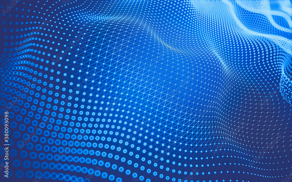 Abstract background. Molecules technology with polygonal shapes, connecting dots and lines. Connection structure. Big data visualization. Abstract background. Molecules technology with polygonal shapes, connecting dots and lines. Connection structure. Big data visualization.