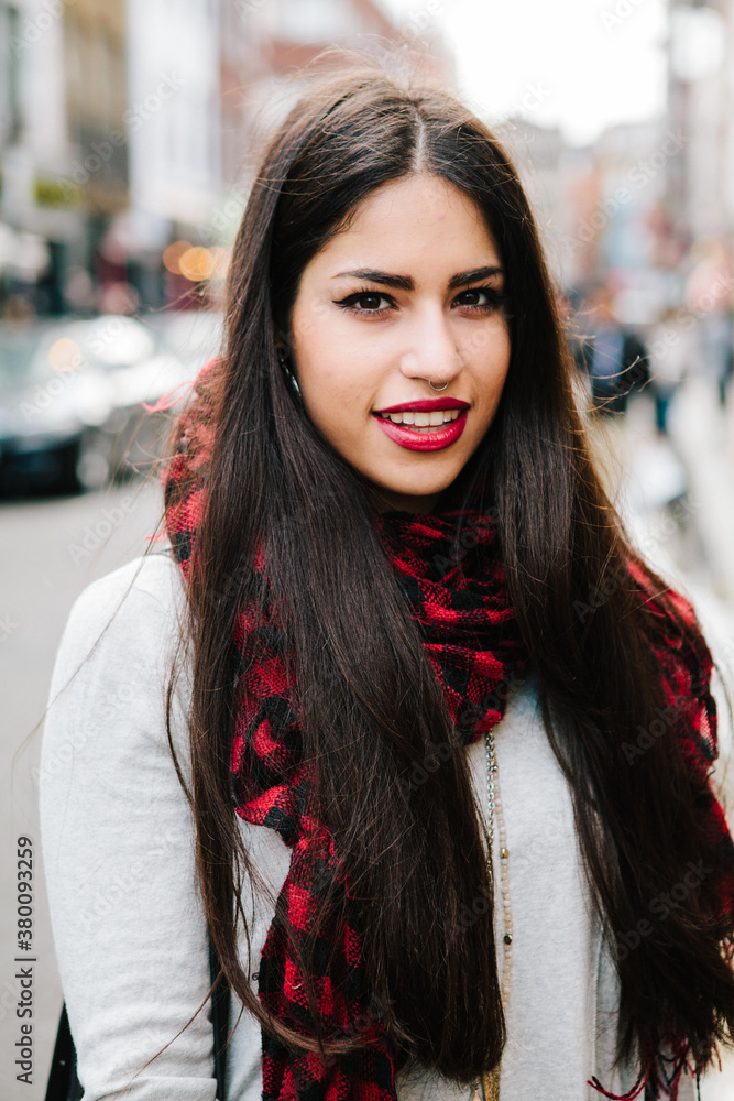 Striking persian woman in London Striking persian woman in London