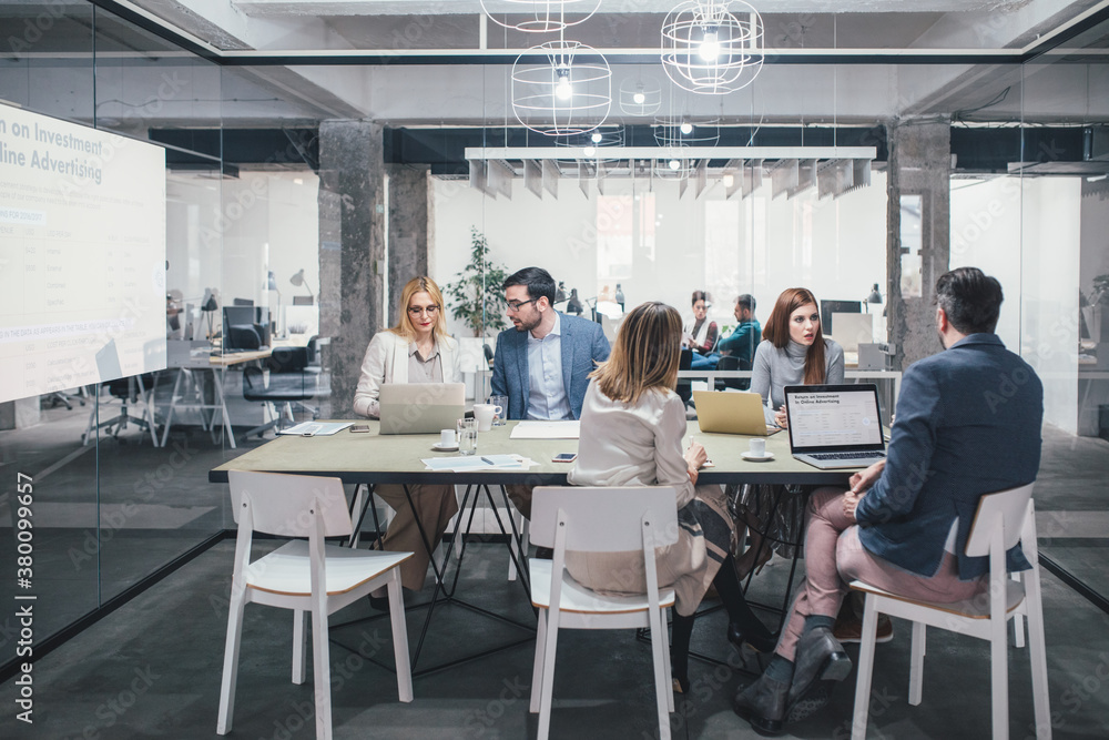 Businesspeople at Meeting Businesspeople at Meeting