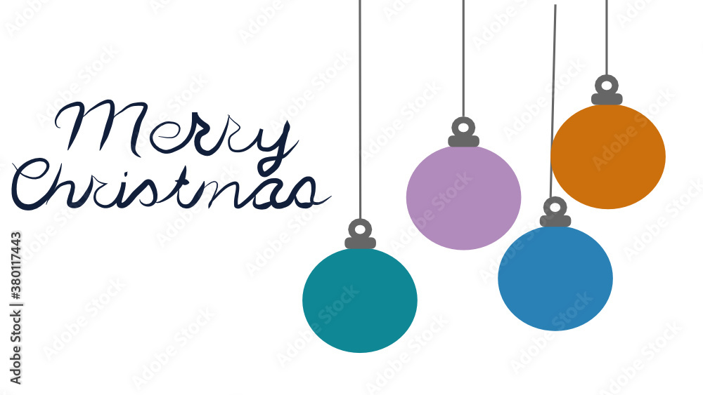 Merry Christmas sphere Merry Christmas sphere