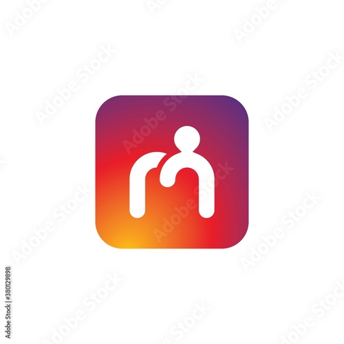 Letter logo business