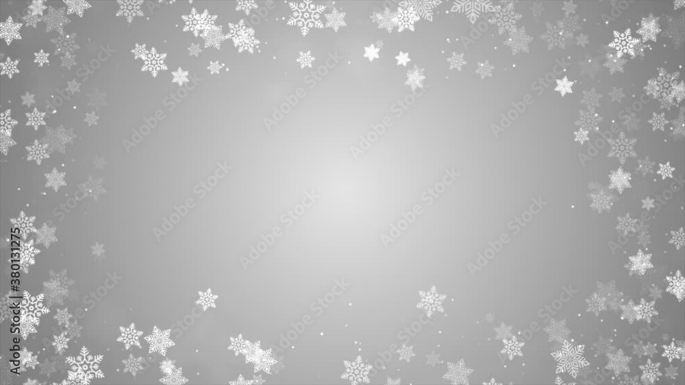 white snow blurred abstract frame border Loop background. bokeh blurred beautiful shiny lights. Winter falling snow, snowflake. Holiday Winter for Merry Christmas and Holiday, Happy New Year. white snow blurred abstract frame border Loop background. bokeh blurred beautiful shiny lights. Winter falling snow, snowflake. Holiday Winter for Merry Christmas and Holiday, Happy New Year.