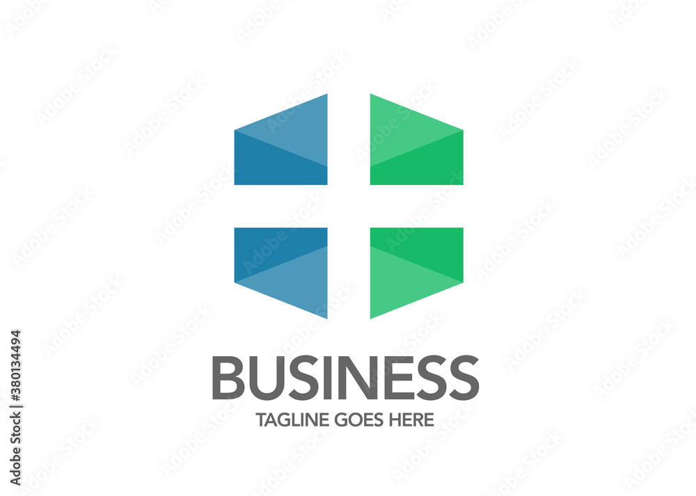 Hexagon Plus Logo Design Template Vector. Creative Health logo concepts. Hexagon Plus Logo Design Template Vector. Creative Health logo concepts.
