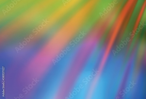 Wallpaper Mural Light Pink, Yellow vector colorful blur backdrop. Torontodigital.ca