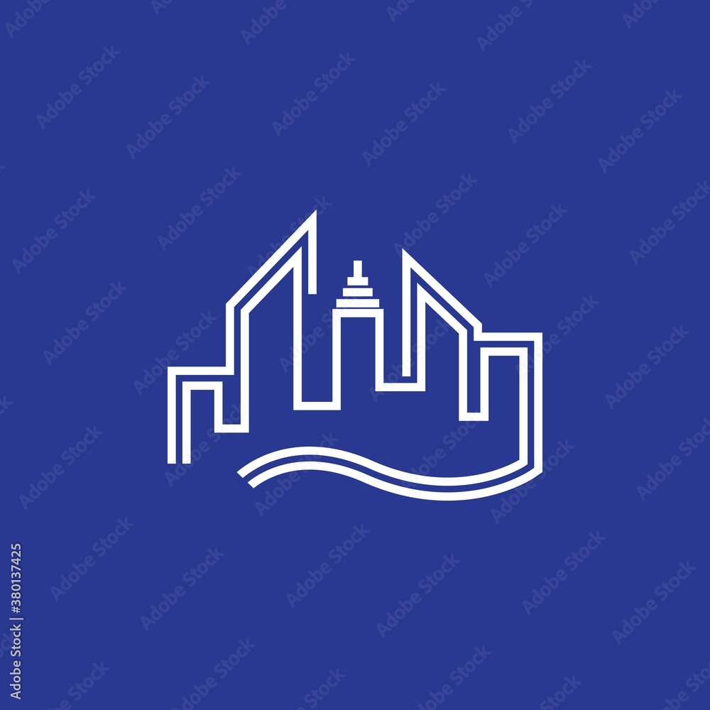 Fototapeta premium Real estate logo