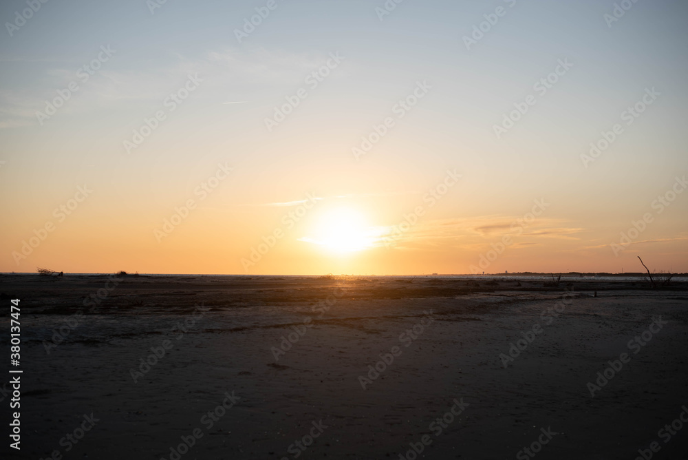 Shackleford Island Sunset