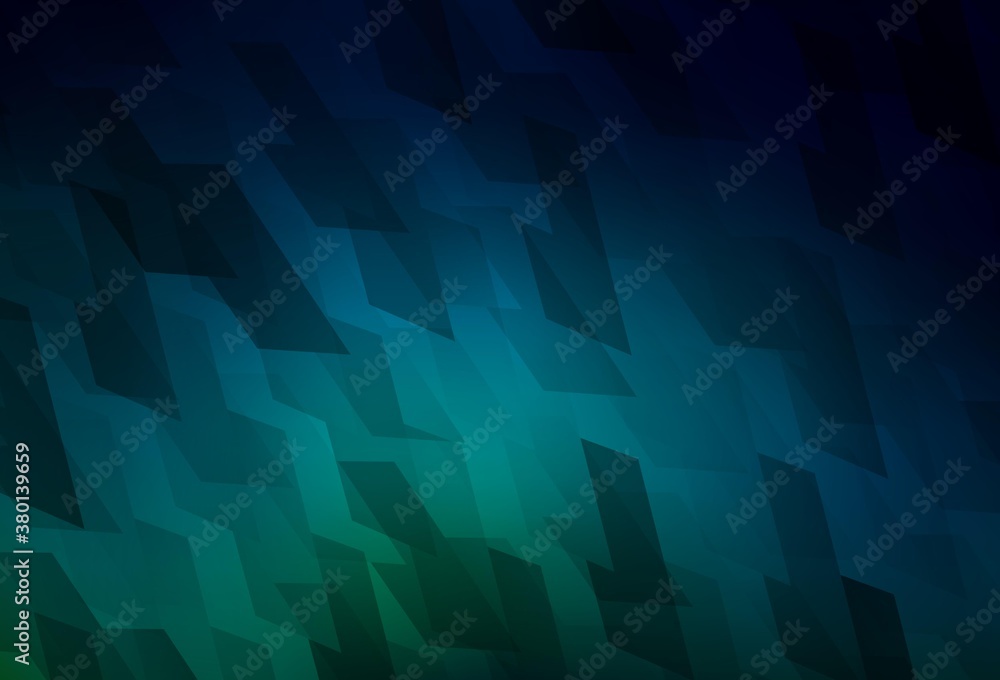 Dark Blue, Green vector pattern in square style. Dark Blue, Green vector pattern in square style.