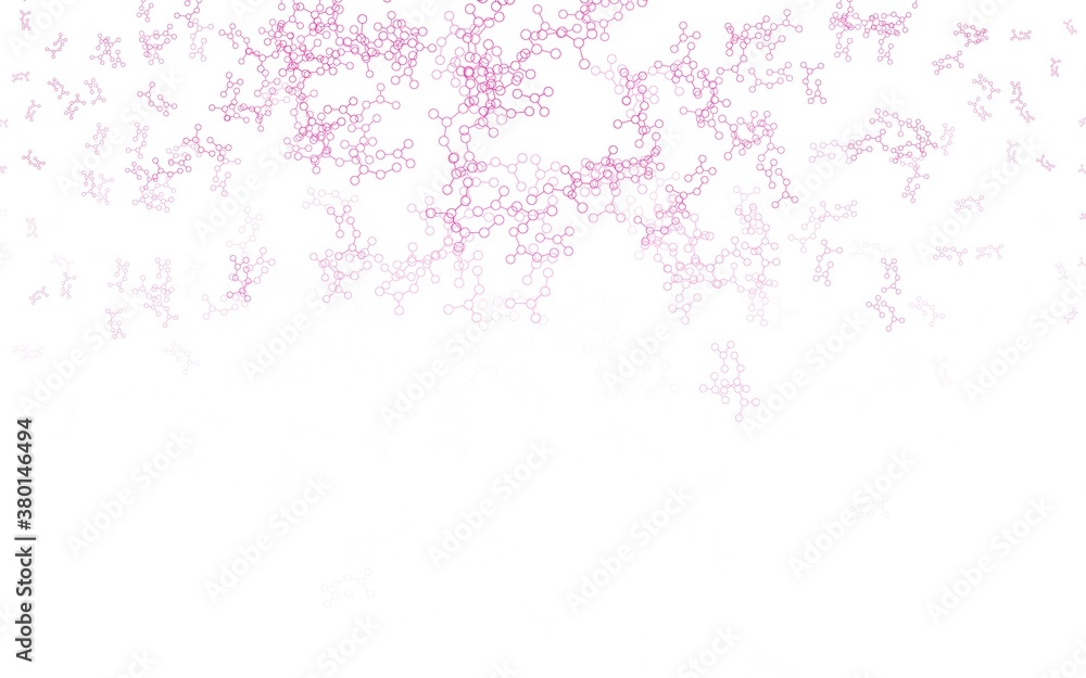 Light Pink vector background with forms of artificial intelligence. Light Pink vector background with forms of artificial intelligence.