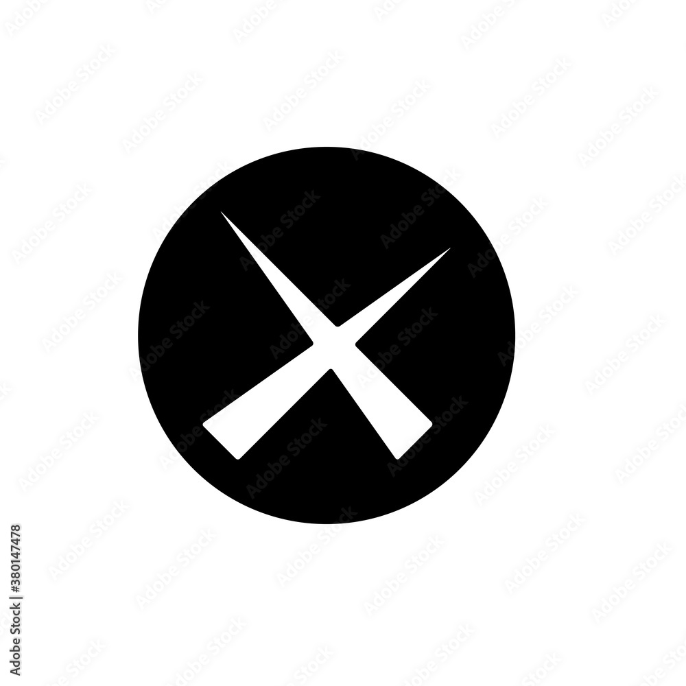 Cancel,Stop Icon Design Vector Template Illustration Cancel,Stop Icon Design Vector Template Illustration