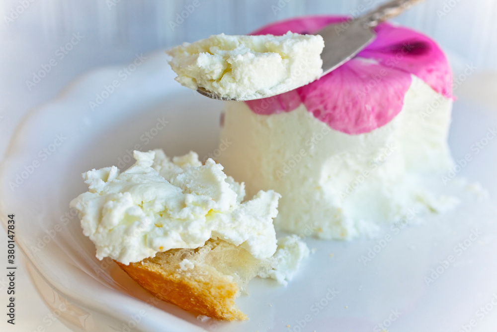 Fresh Cheese and Bread Fresh Cheese and Bread