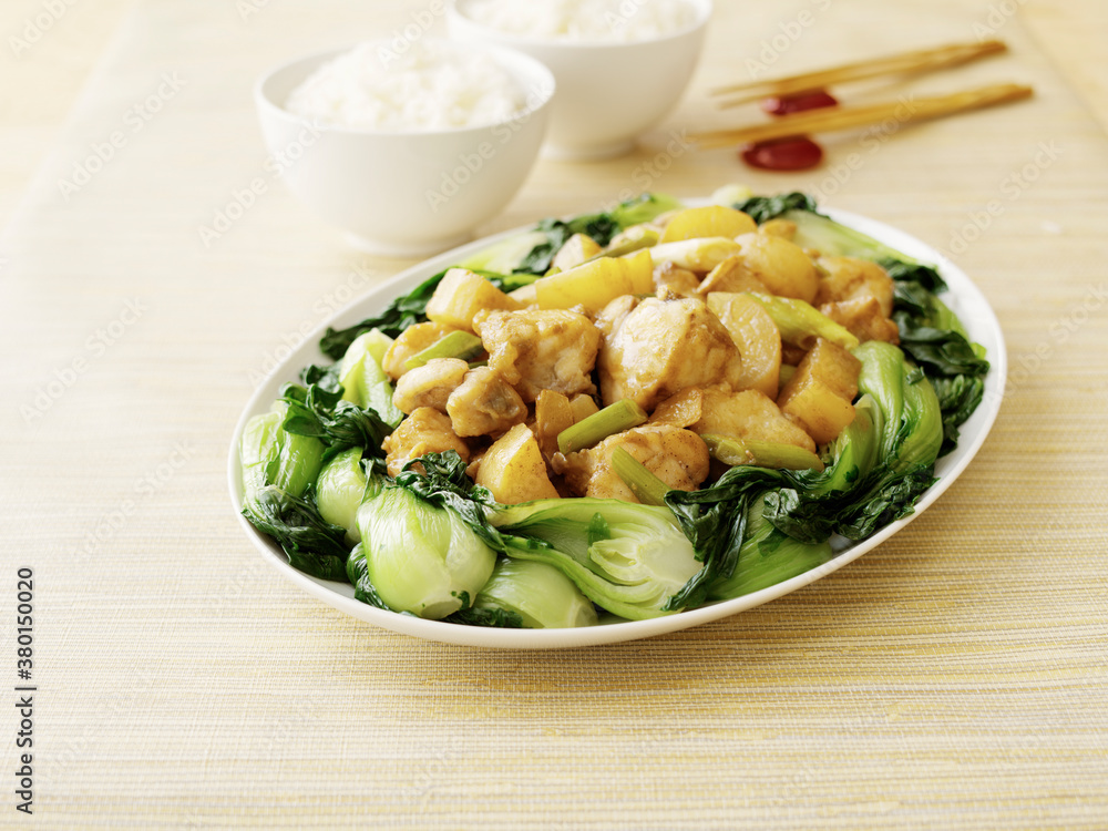 Fish and Bok Choy Fish and Bok Choy