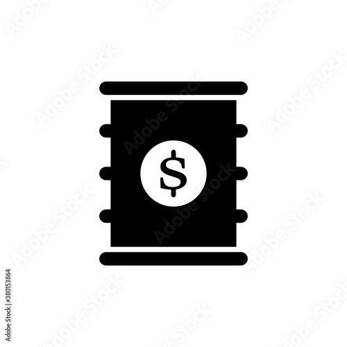 Oil Barrel Icon Design Vector Template Illustration