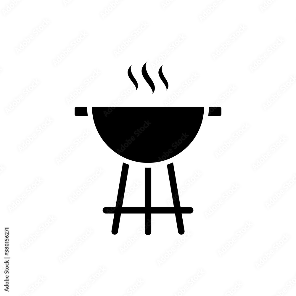 Barbecue Icon Design Vector Template Illustration Barbecue Icon Design Vector Template Illustration
