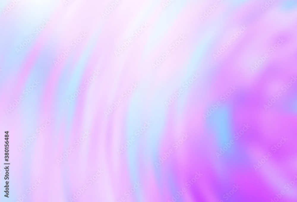 Obraz premium Light Purple vector colorful abstract background.