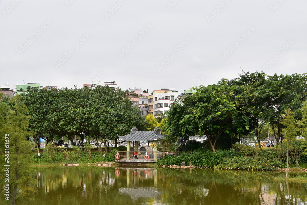 The park in Guangzhou, China