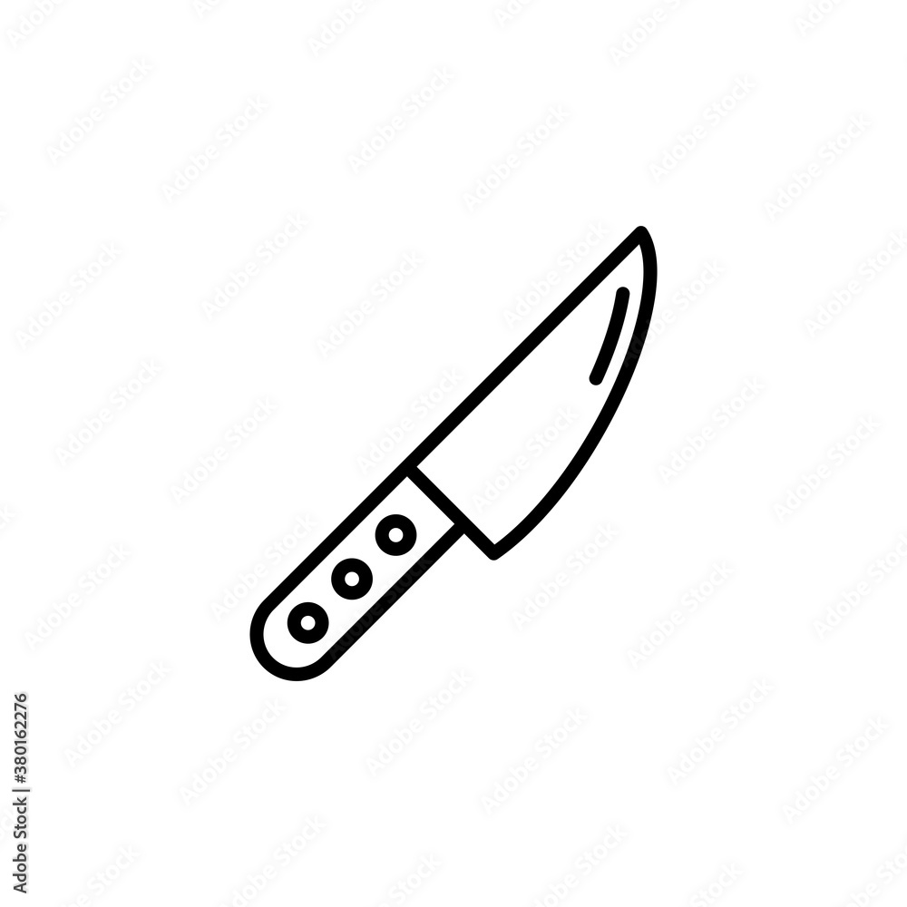 Knife Icon Design Vector Template Illustration Knife Icon Design Vector Template Illustration