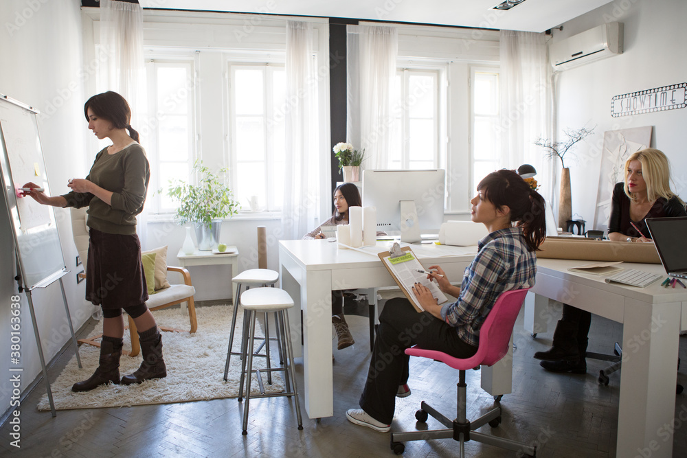 Businesswomen in a Meeting