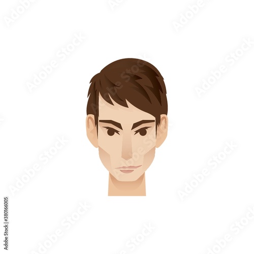 Man with facial expression