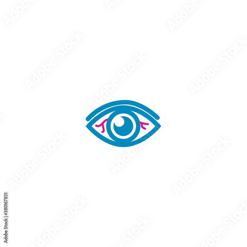 Eye pain concept