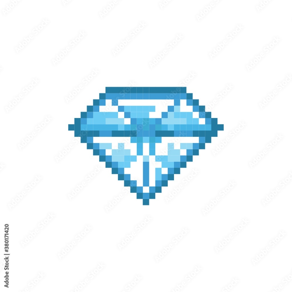 Pixelated diamond