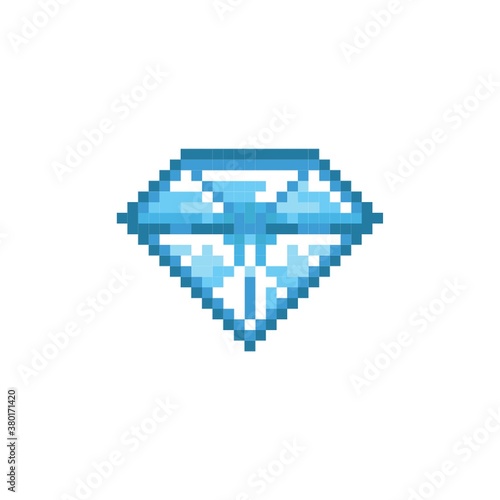 Pixelated diamond