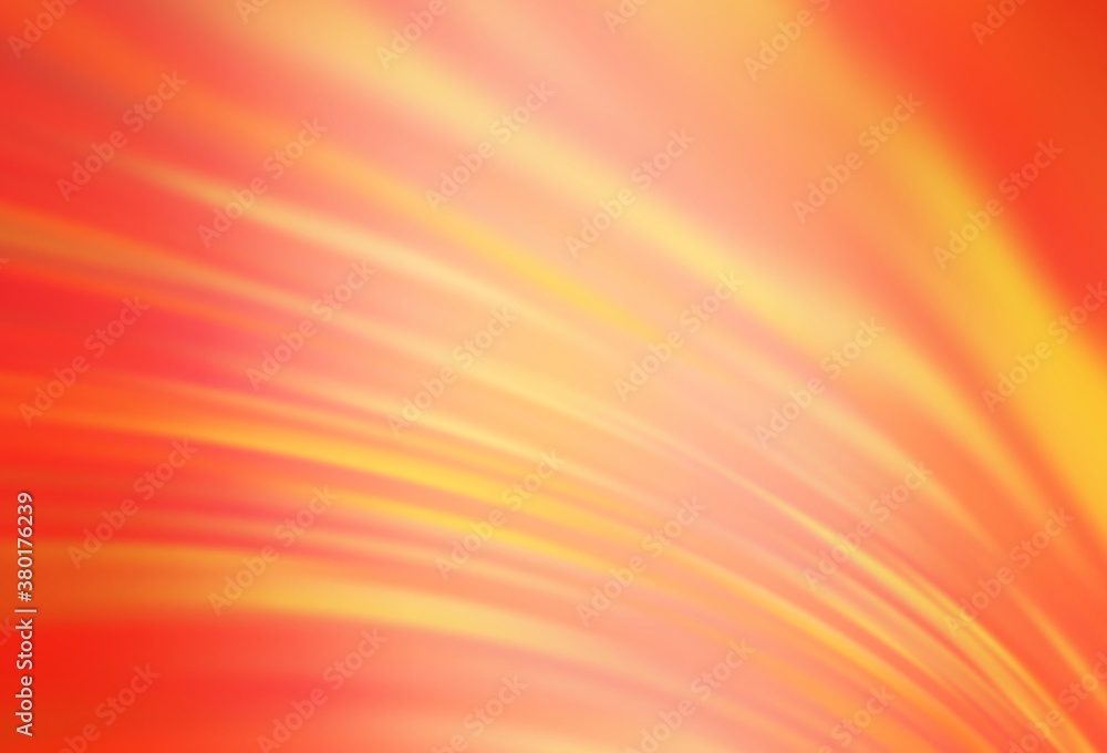 Light Orange vector blurred pattern. Light Orange vector blurred pattern.