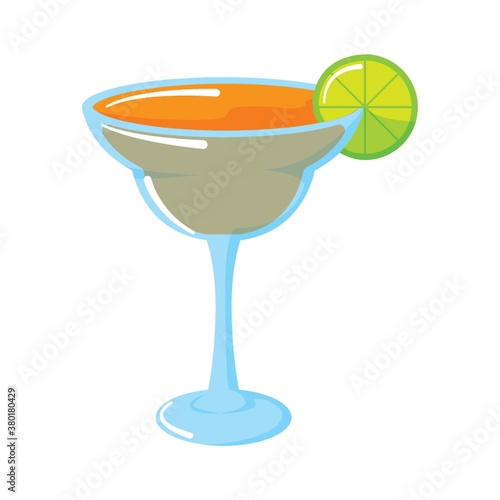 a glass of cocktail
