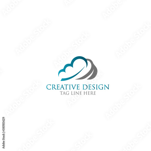 Cloud Logo Vector Or sky logo ..