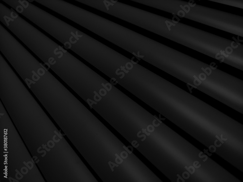 Black abstract pattern texture background. Dark backdrop. use design for product display or montage, advertising, food, beverages, technology, business, scary, horror, halloween. Top view