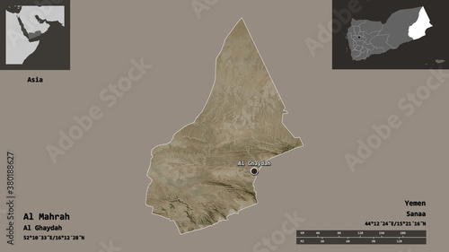 Al Mahrah, governorate of Yemen,. Previews. Satellite photo