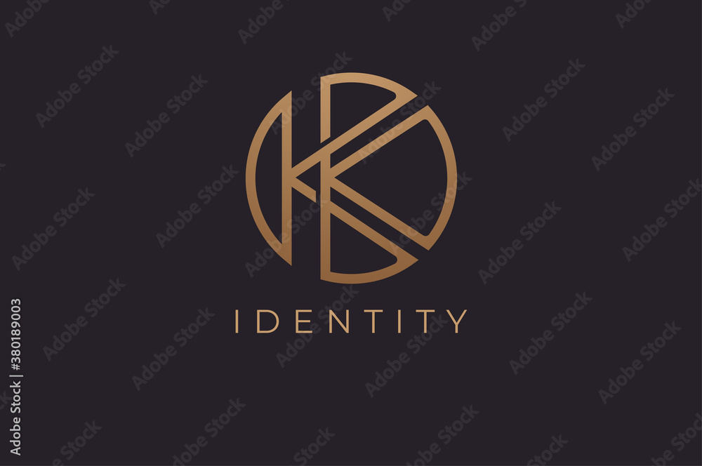 Abstract initial letter K and K logo,usable for branding and business logos, Flat Logo Design Template, vector illustration Abstract initial letter K and K logo,usable for branding and business logos, Flat Logo Design Template, vector illustration