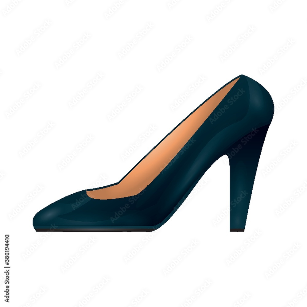 Ladies black high heel Ladies black high heel