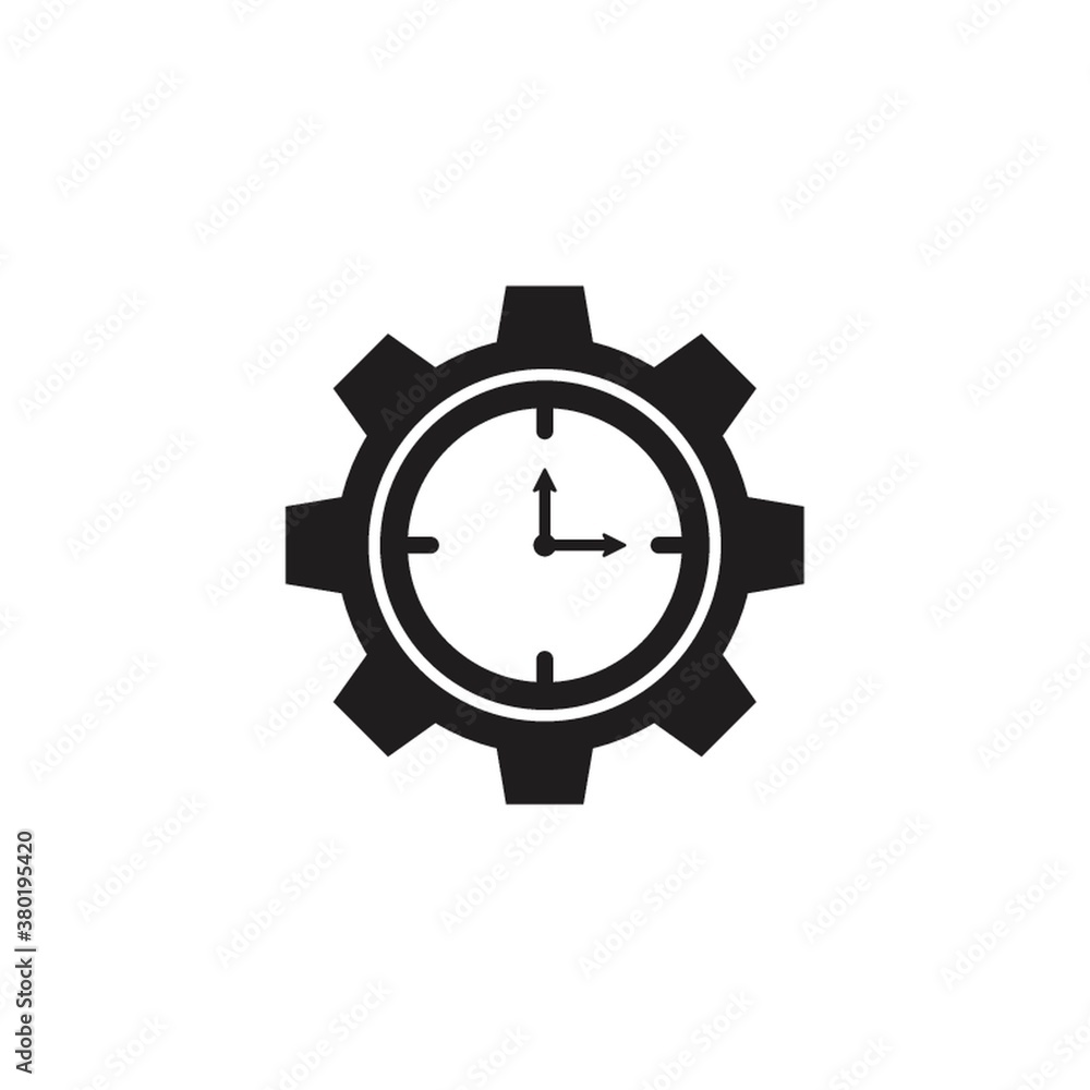 Clock settings icon