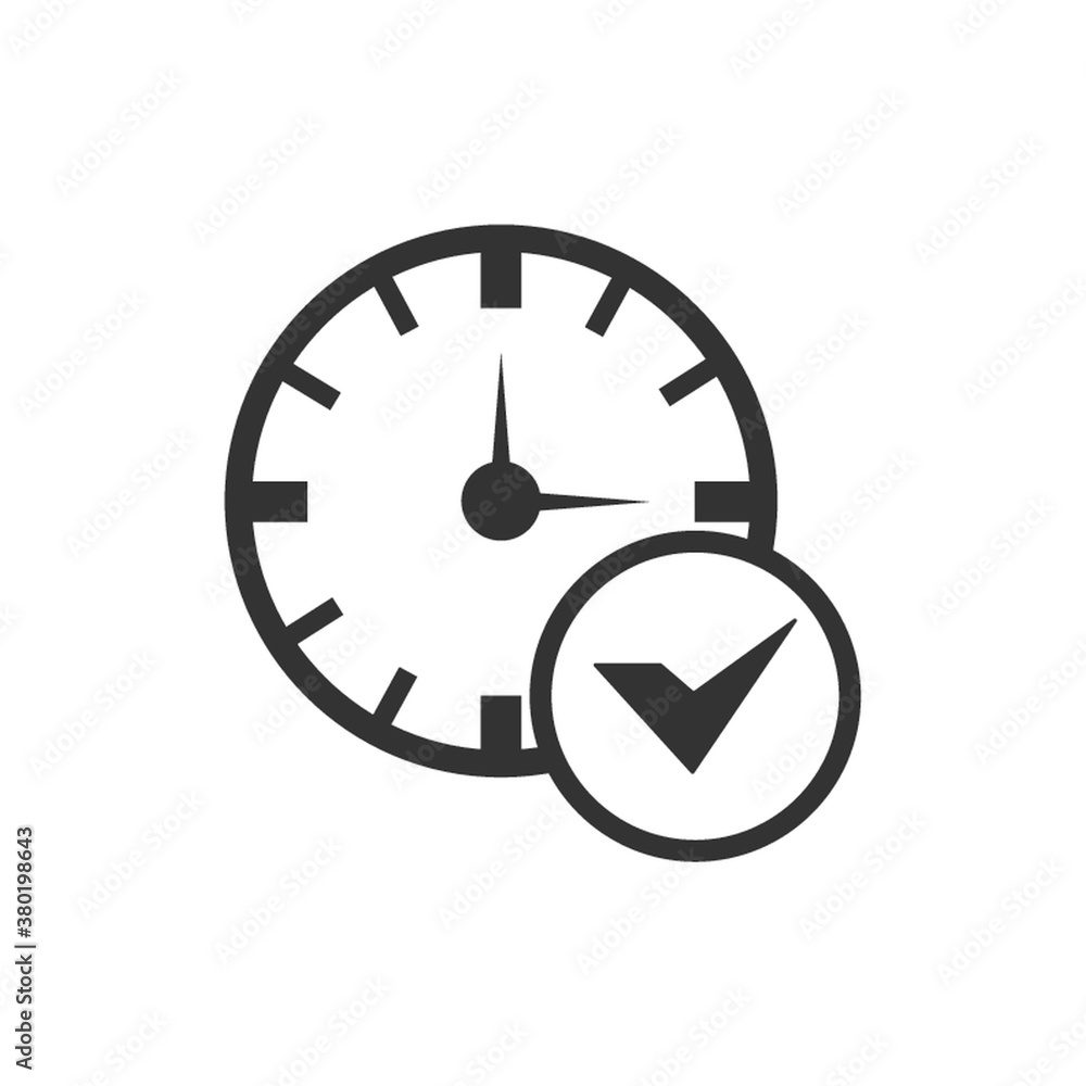 clock settings saved icon clock settings saved icon