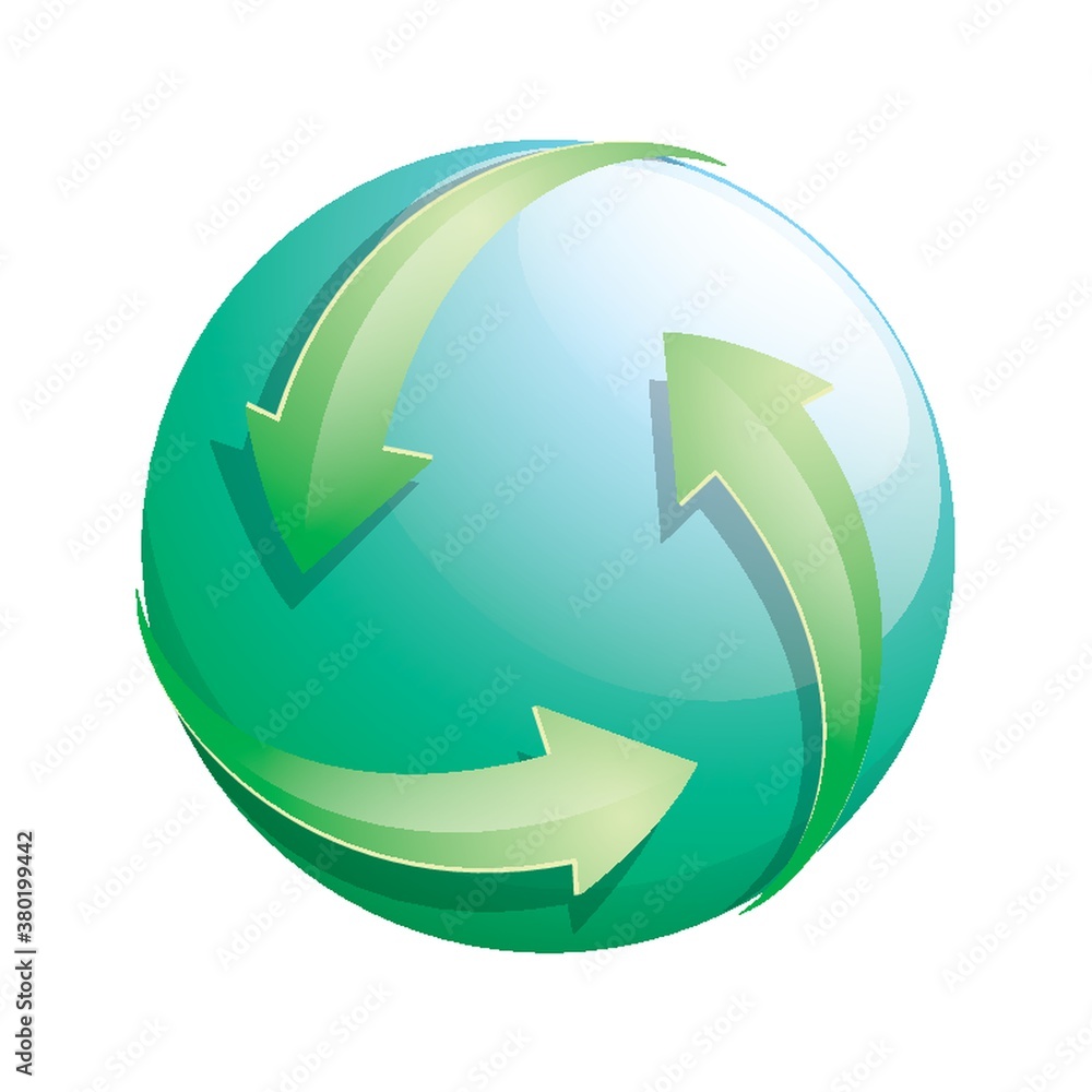 spherical logo element design spherical logo element design