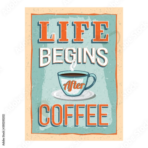 Coffee poster