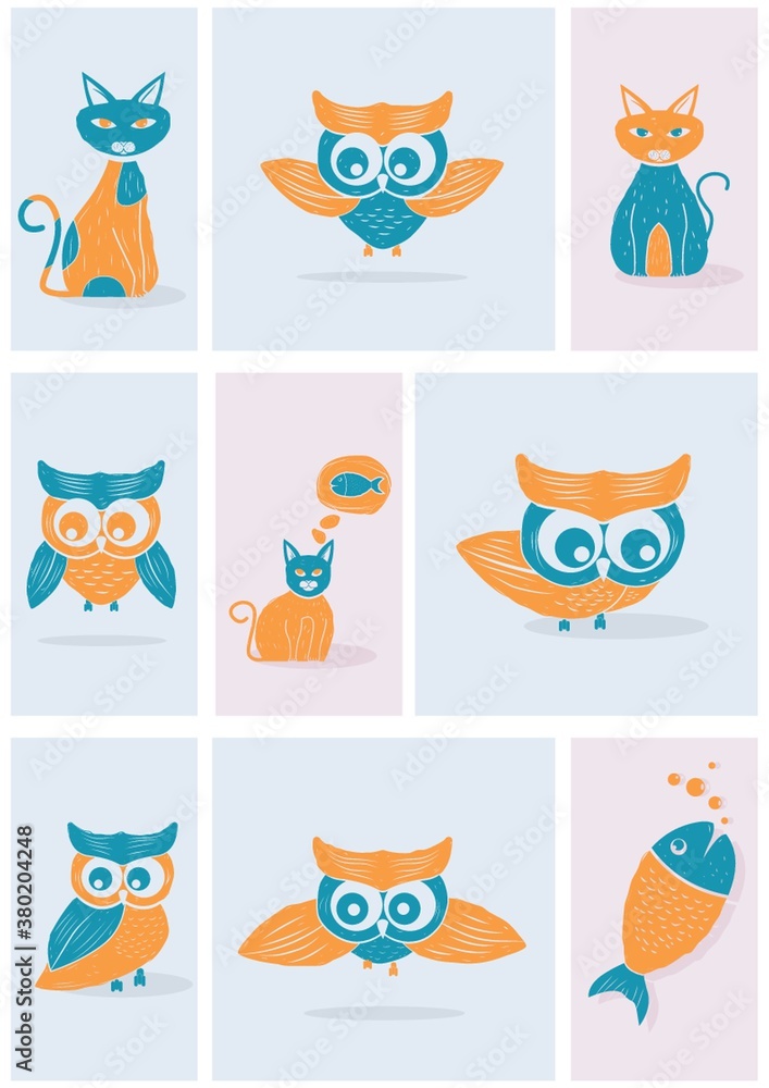 Animal pattern design Animal pattern design